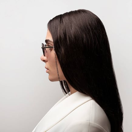  سلسلة نظارات فضي | Eyewear Chains Silver