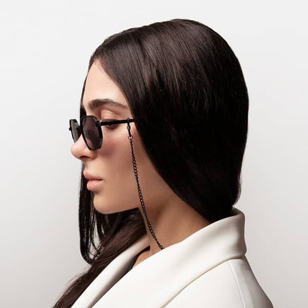 سلسلة نظارات أسود | Eyewear Chains Black 