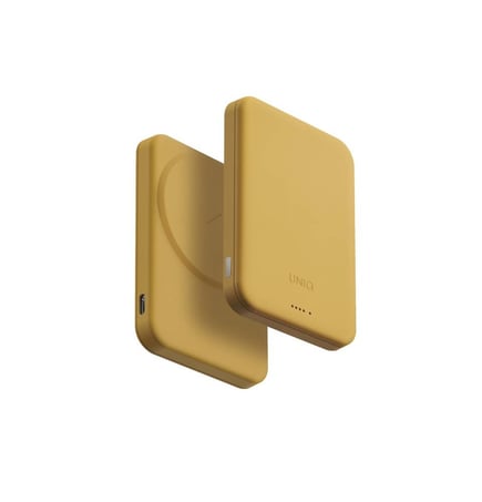 يونيك - بطارية&nbsp; LEXA 5000 بسعة 5,000mAh تدعم الماق سيف -&nbsp;اصفر