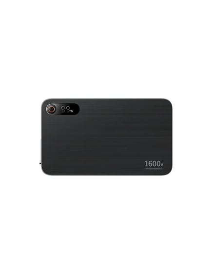 بيسوس - مشغل سيارة وبطارية Super Energy Pro 1600A بسعة 16000mAh وقوة 59.2Wh - اسود