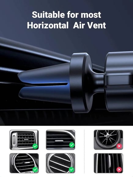 يوجرين - ستاند السيارة Ugreen Air Vent Gravity في فتحة التكييف