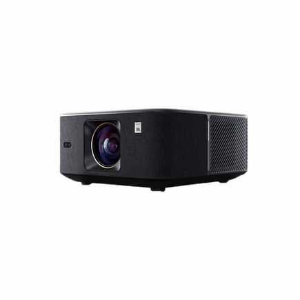 يابر - بروجكتر K3  ذكي محمول مع مكبر صوت JBL مزدوج بقوة 15 واط  - اسود