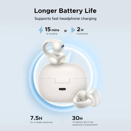 يوجرين - سماعة UGREEN HiTune S3 لاسلكية - ابيض