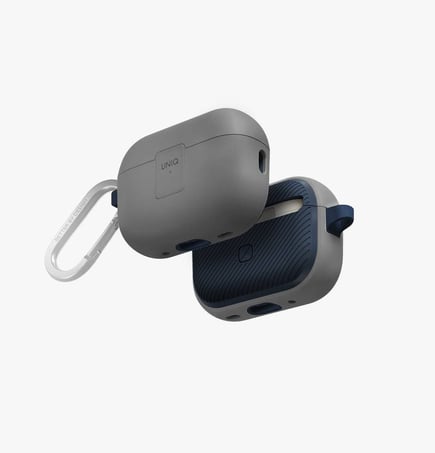 يونيك - غلاف Clyde لسماعة ابل AirPods Pro (2nd Gen) - رمادي/ازرق
