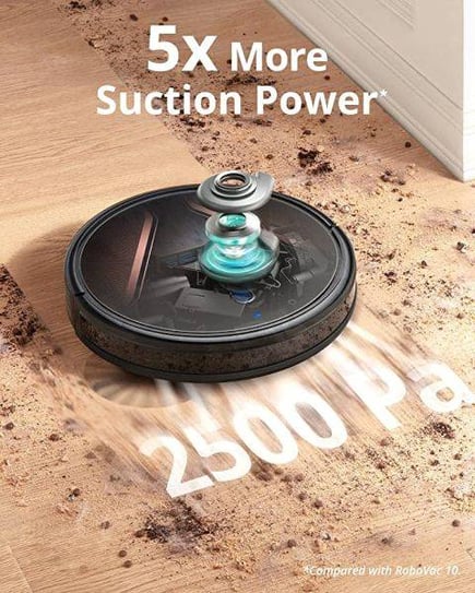 يوفي - مكنسة RoboVac G20 الذكية - اسود