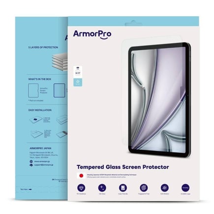 ارمور برو - ستيكر حماية Tempered Glass للايباد Air 13inch 2024 - شفاف