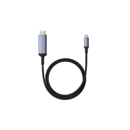 بيسوس - كيبل High Definition USB-C to HDMI بدقة 8K وطول 1.5m - اسود