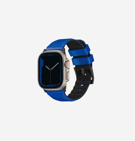 يونيك - سوار Linus لساعة ابل 49/46/45/44/42mm - ازرق