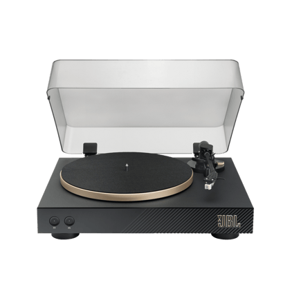 جي بي ال - مشغل اسطوانات بلوتوث Spinner Turntable مع AptX-HD - اسود/ذهبي