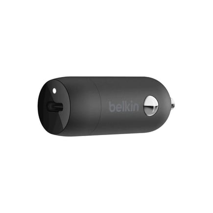 بيلكن - شاحن سيارة De voiture USB-C 20W - اسود