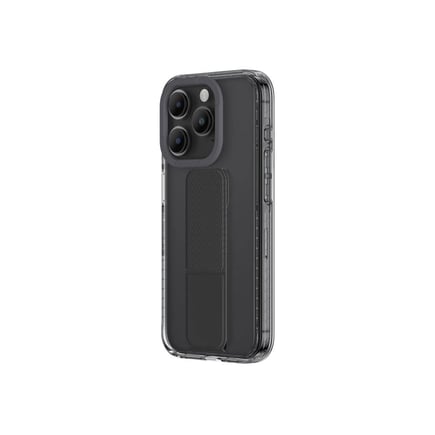 اميزنق ثنق - غلاف Titan pro مع مسكة 15برو - شفاف/اسود