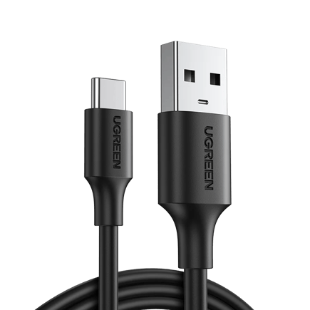 يوجرين - كيبل UGREEN USB-A to USB-C بطول 1م - اسود