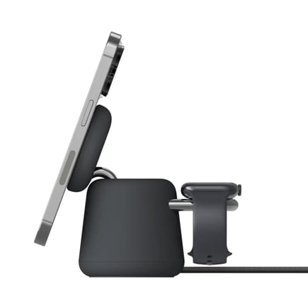 بيلكن - منصة شحن BoostCharge Pro 2-in-1 بقوة 15واط - اسود