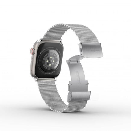 اميزنق ثنق - سوار TITAN METAL لساعة ابل 41/40mm - فضي