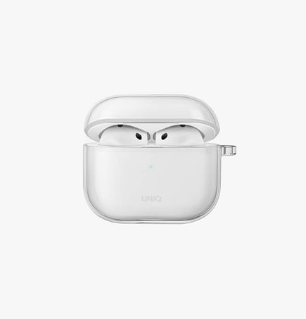يونيك - غلاف Glase لسماعة ابل الجيل الرابع Airpods4 - شفاف