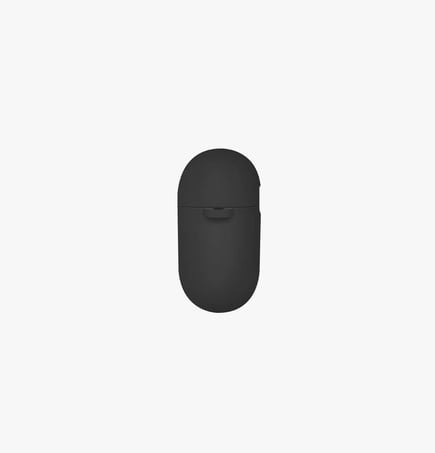 يونيك - غلاف Nexo لسماعة ابل ايربودز الجيل الرابع Airpods 4 مع تعليقه رياضية - اسود