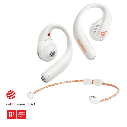 ساوندكور - سماعة Aerofit Pro Open-Ear - ابيض