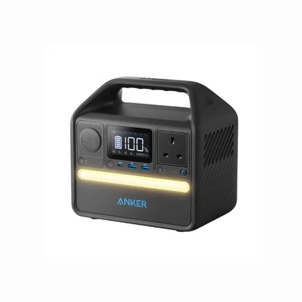 انكر - بطارية PowerHouse 522W بقوة 300W / 320Wh - اسود