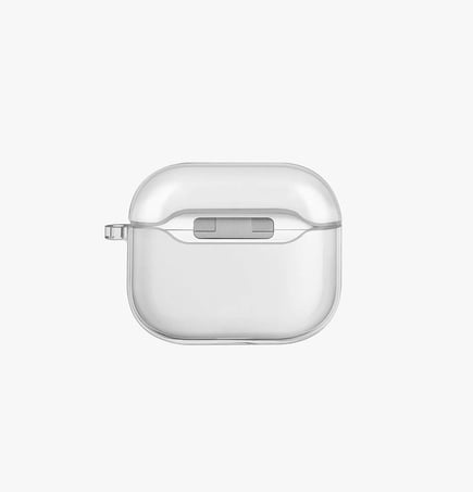 يونيك - غلاف Glase لسماعة ابل الجيل الرابع Airpods4 - شفاف
