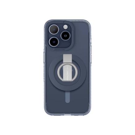 اميزنق ثنق - غلاف Titan Pro مع مسكة ماق سيف لأجهزة ايفون 15 - ازرق