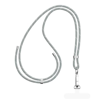 دريب - تعليقة Rope Crossbody للجوال قماش - رمادي