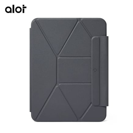 ألوت - غلاف Alot Noir المغناطيسي للايباد 10.9inch ( ايباد الجيل العاشر / ايباد A16 ) - رمادي