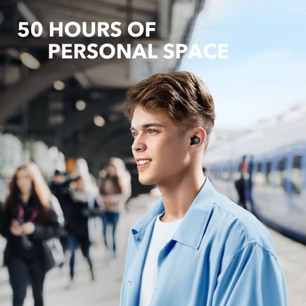 ساوندكور - سماعة Space A40 لاسلكية - اسود