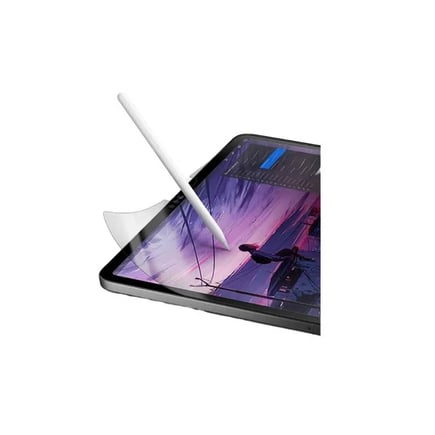 يونيك - حماية OPTIX للايباد PRO 12.9 3-5TH GEN ملمس الورق - شفاف مطفي