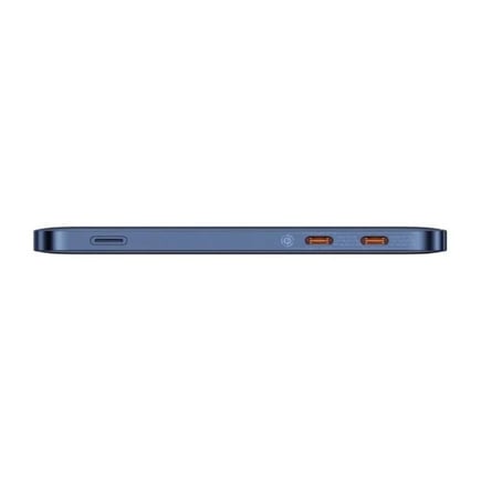 بيسوس - بطارية Blade2 بسعة 12000mAh وقوة 65W مع شاشة رقمية - ازرق