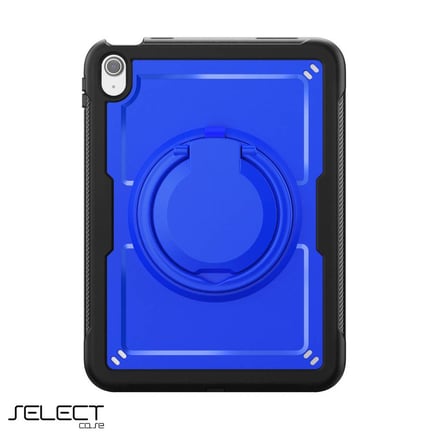 سيليكت - غلاف حماية Select بتقنية Thermoline مع ستاند للايباد ( الجيل العاشر / A16) 10.9inch - ازرق