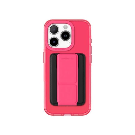 اميزنق ثنق - غلاف Titan Pro Neon مع محفظة بطاقات لأجهزة ايفون 15 - وردي
