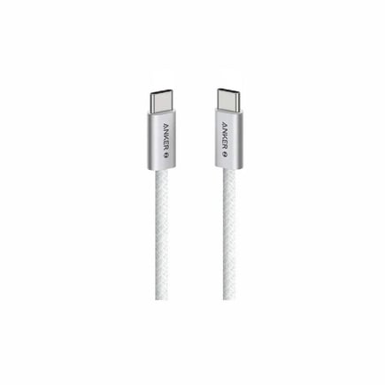 انكر - كيبل Zolo USB-C to C بقوة 240W بطول 1.8م - ابيض