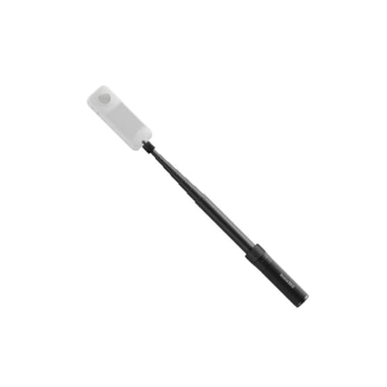 انستا360 - عصا سيلفي لكاميرات Insta360 invisible selfie stick قابلة لتمدد بطول 114cm - اسود