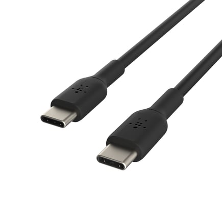 بيلكن - كيبل BoostCharge USB-C to USB-C بقوة  60W و طول 1m - اسود