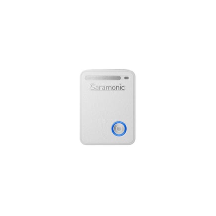 سارامونيك - مايكروفونات Ultra02 | Universal Dual Wireless Mic System مزودجة لاسلكية 32 بايت - ابيض