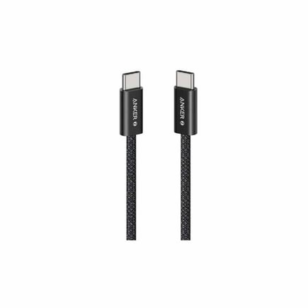انكر - كيبل Bio-Based TPU USB-C to USB-C بقوة 240W وطول 1.8- اسود
