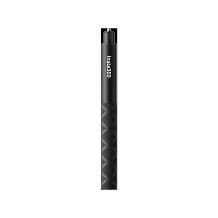 انستا360 - عصا سيلفي لكاميرات Insta360 invisible selfie stick قابلة لتمدد بطول 114cm - اسود