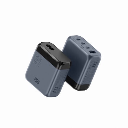 جودا - منصة الشحن Voltix 65 GaN بقوة 65W ب 3 منافذ USB-C ومنفذ USB-A - رمادي