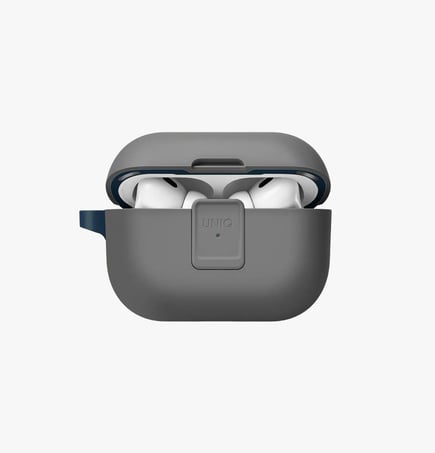 يونيك - غلاف Clyde لسماعة ابل AirPods Pro (2nd Gen) - رمادي/ازرق