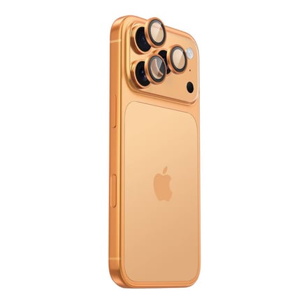 ارمور برو - حماية عدسات الكاميرا Lens Protector للايفون 17Pro/Max  - برتقالي