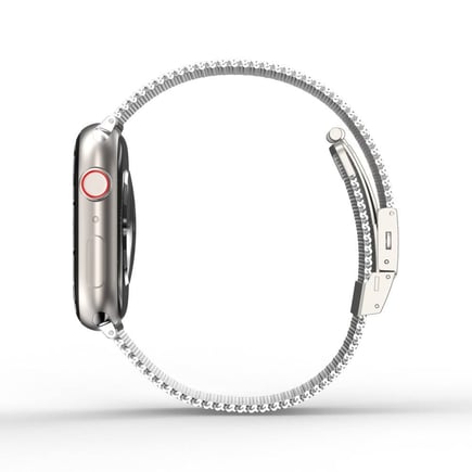 اميزنق ثنق - سوار TITAN METAL لساعة ابل 41/40mm - فضي
