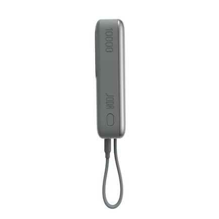 جودا - بطارية MagTack 10  بسعة 10000mAh وقوة 35W مع كيبل مدمج USB-C  - تيتانيوم