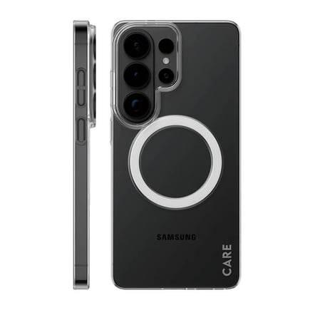 بانزر جلاس Care - غلاف CARE SL1M يدعم الماق سيف لسامسونج GALAXY S26 ULTRA - شفاف