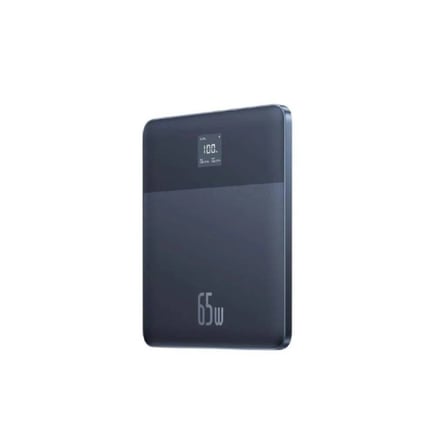 بيسوس - بطارية Blade2 بسعة 12000mAh وقوة 65W مع شاشة رقمية - ازرق