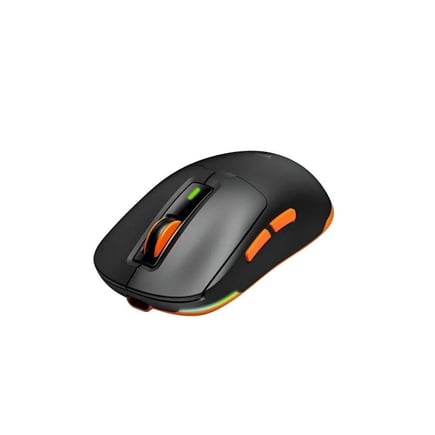 ميشن - ماوس ألعاب MT-GW24 لاسلكي مع إضاءة RGB - اسود