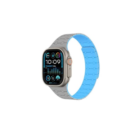 اميزنق ثنق - سوار Smoothie Sport لساعة ابل 49/46/45/44mm - رمادي