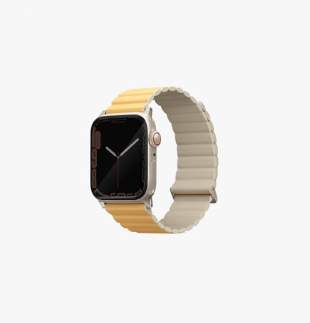 يونيك - سوار  Revix Premium Edition لساعة ابل كافة الاصدارات - اصفر