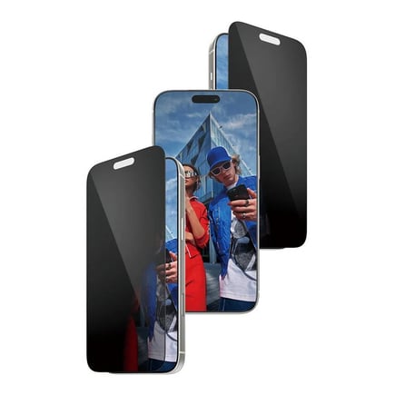 بانزر جلاس - حماية شاشة 2-WAY PRIVACY SCREEN PROTECTOR  للايفون 17بروماكس - برايفسي