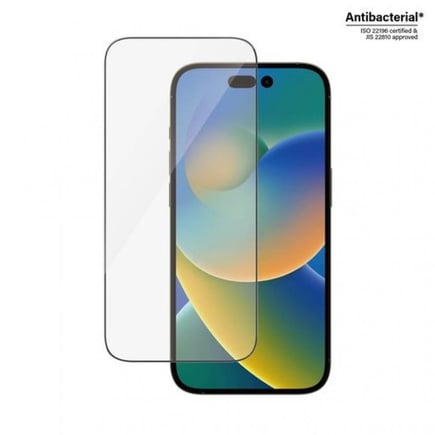 بانزر جلاس - ستكر حماية Ultra-Wide Fit للايفون 14Pro  - شفاف