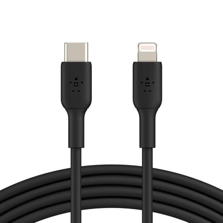 بيلكن - كيبل BoosT charge USB-C to lightning 1m - اسود